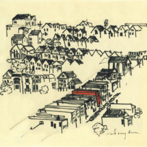 49 - San Fransico Ticky Tacky Orange House 1970 copy