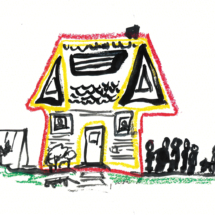 57 - A Little House With Visitors copy